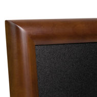 Picture of LACQUERED FINISH WALL CHALK BOARD 50X60 - DARK BROWN